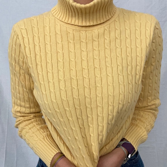 Cableknit Turtleneck - Picture 1 of 3